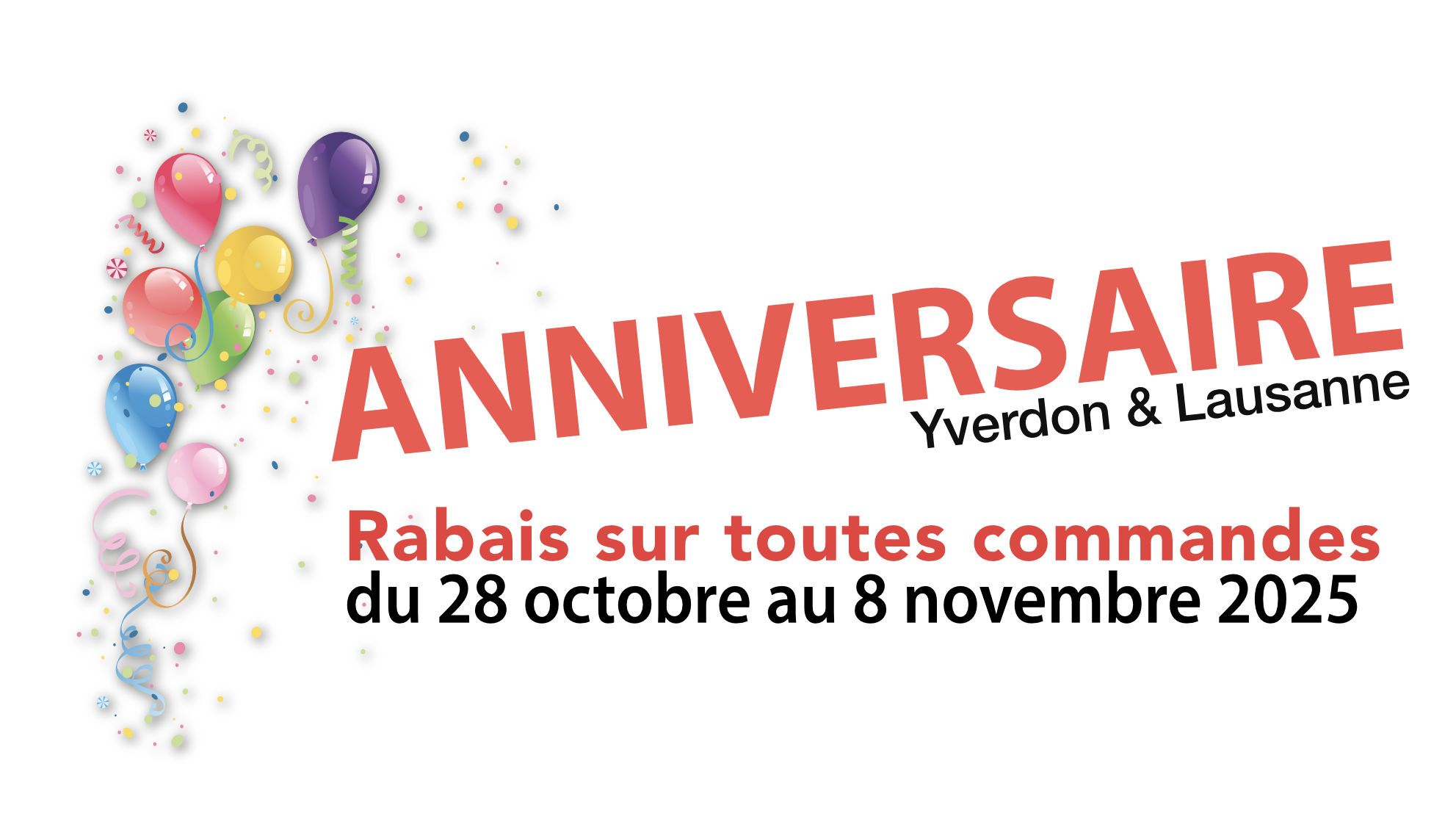 Anniversaire Confort-Lit YVERDON
