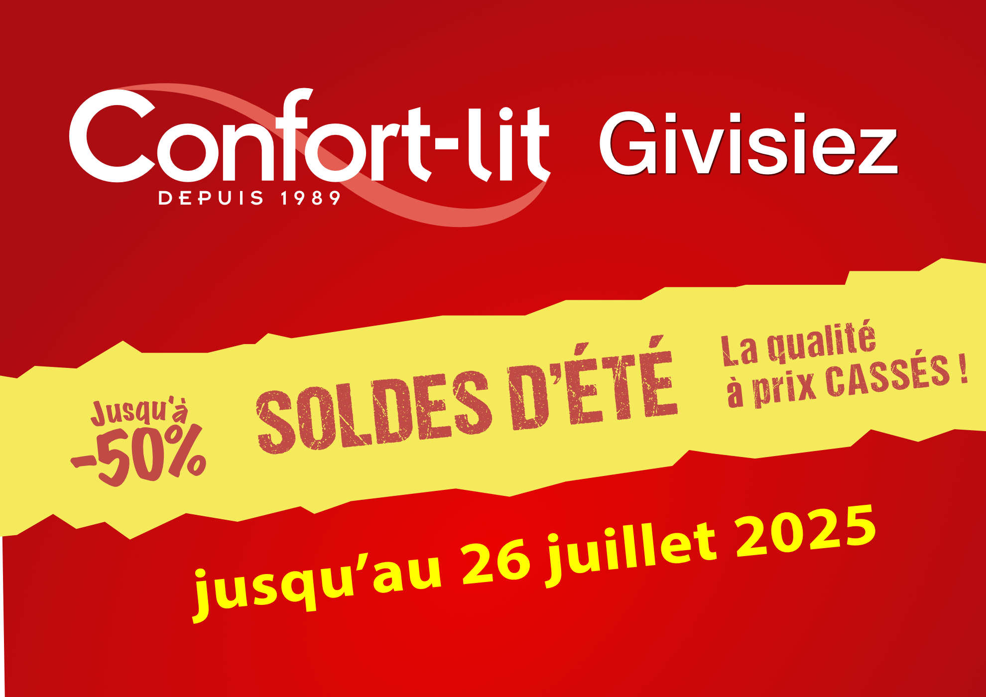 SOLDES d&#039;été à GIVISIEZ 2025