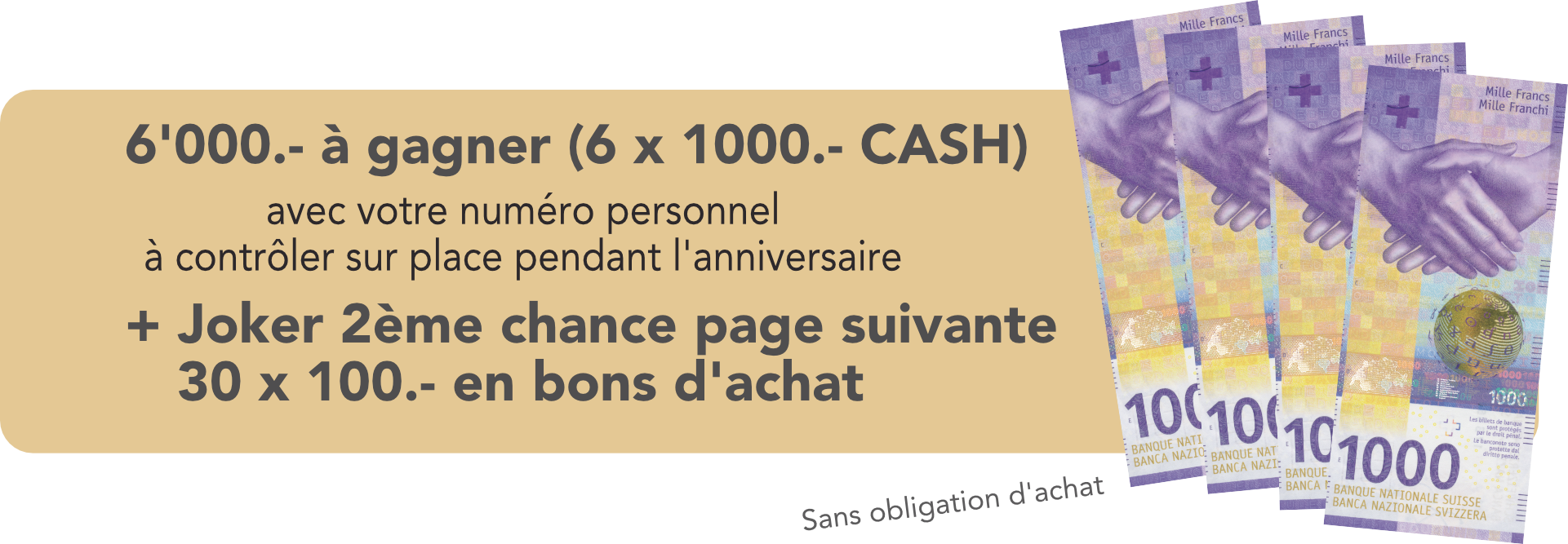 billets CL anni GVZ 2025