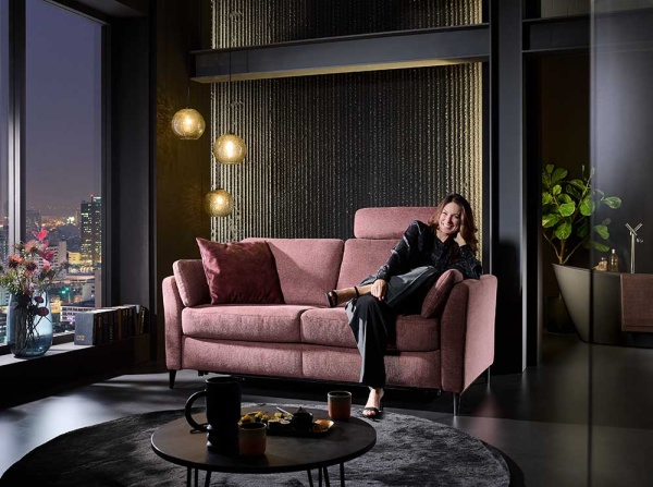 Canap&eacute;-lit MELYA, Hukla HU-LS23121 accoudoirs F, Confort-Lit Vaud, Fribourg