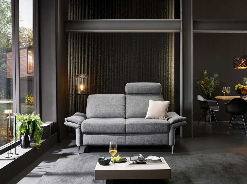 Canap&eacute;-lit MELYA, Hukla HU-LS23121 accoudoirs C Confort-Lit Vaud, Fribourg