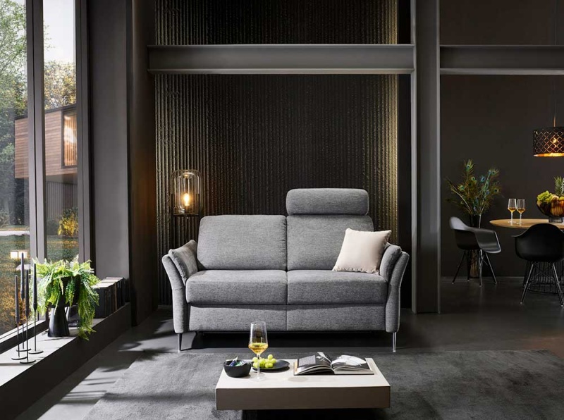 Canap&eacute;-lit MELYA, Hukla HU-LS23121 accoudoirs C Confort-Lit Vaud, Fribourg