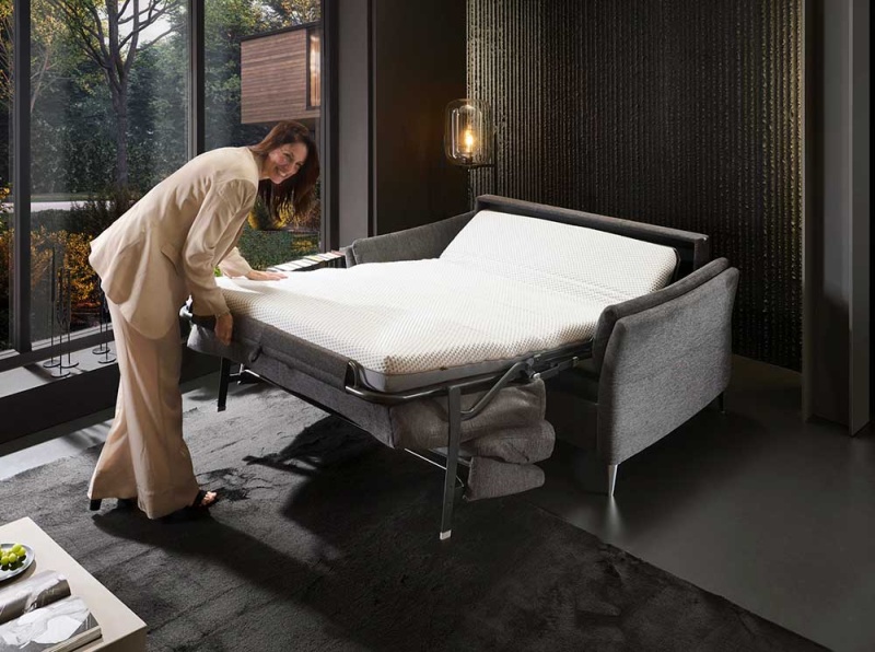 Canap&eacute;-lit MELYA, Hukla HU-LS23121 accoudoirs C Confort-Lit Vaud, Fribourg