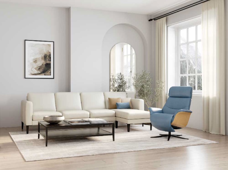 Canapé N-SERIES Narvik, IMG Comfort chez Confort-Lit Givisiez, Fribourg