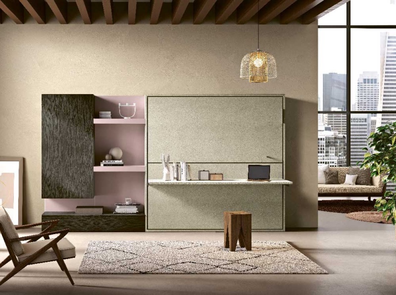 lit-rabattable-vertical-tandem-top-bureau-compo-8017-rose-pale-fermer