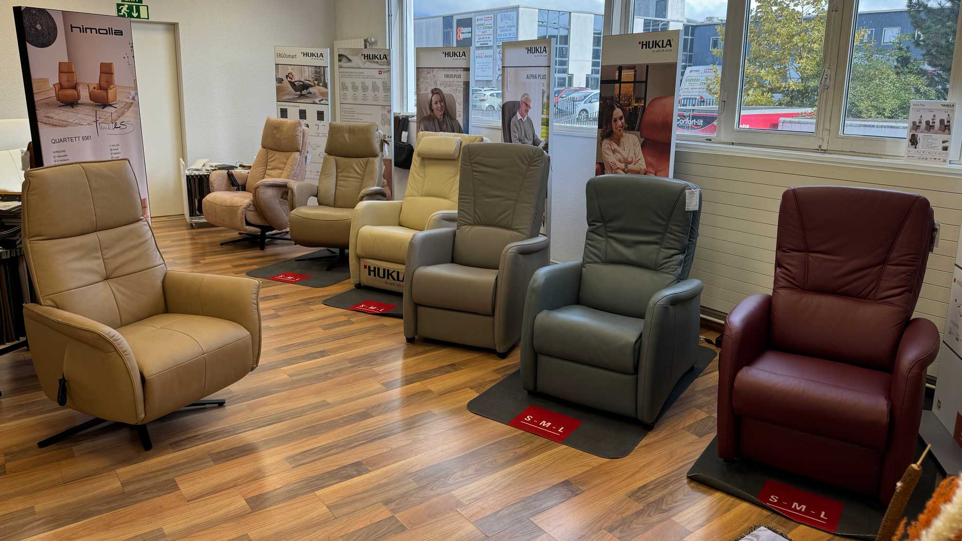 Rez-de-chaussée : Fauteuils Relax